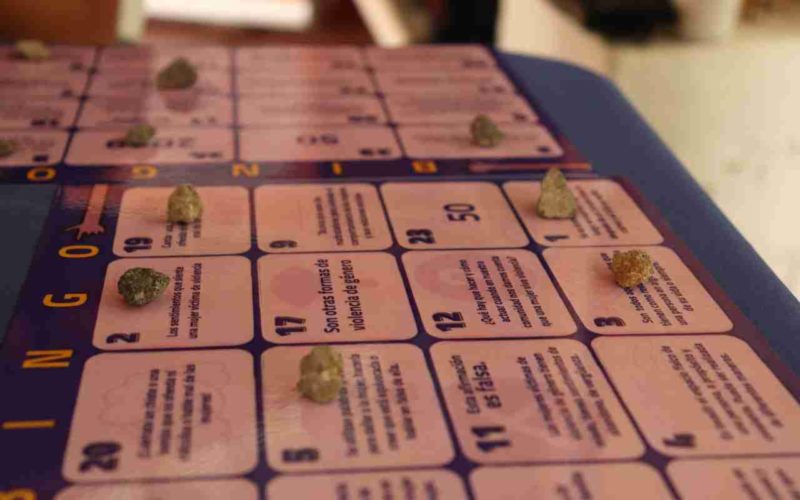 Bingo para la prevención de la violencia de género